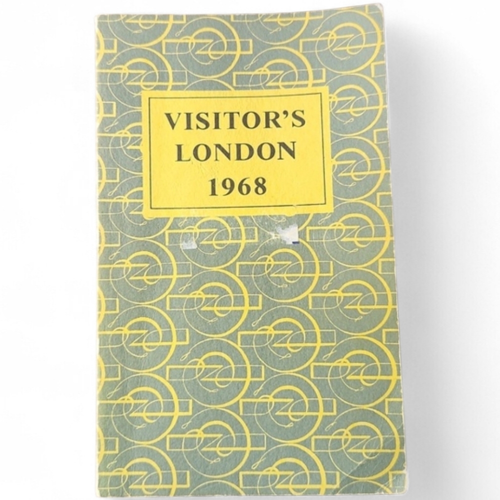 Vintage 1968 Visitor’s London Travel Guide London Transport PB